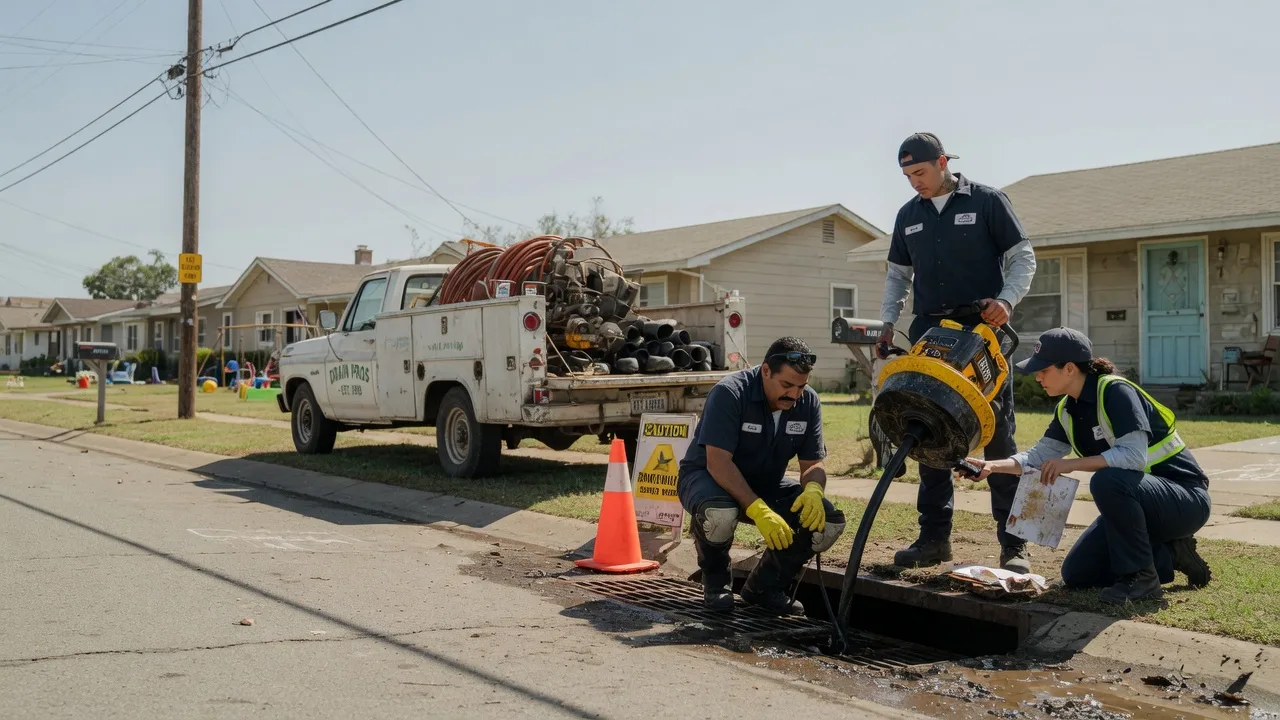 Drain Cleaning in East Bernard, TX near me